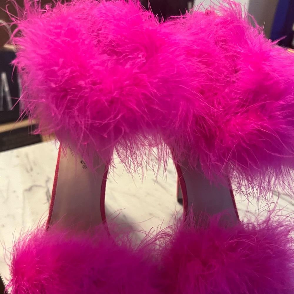 Handmade heels, never worn. Beautiful and very sexy